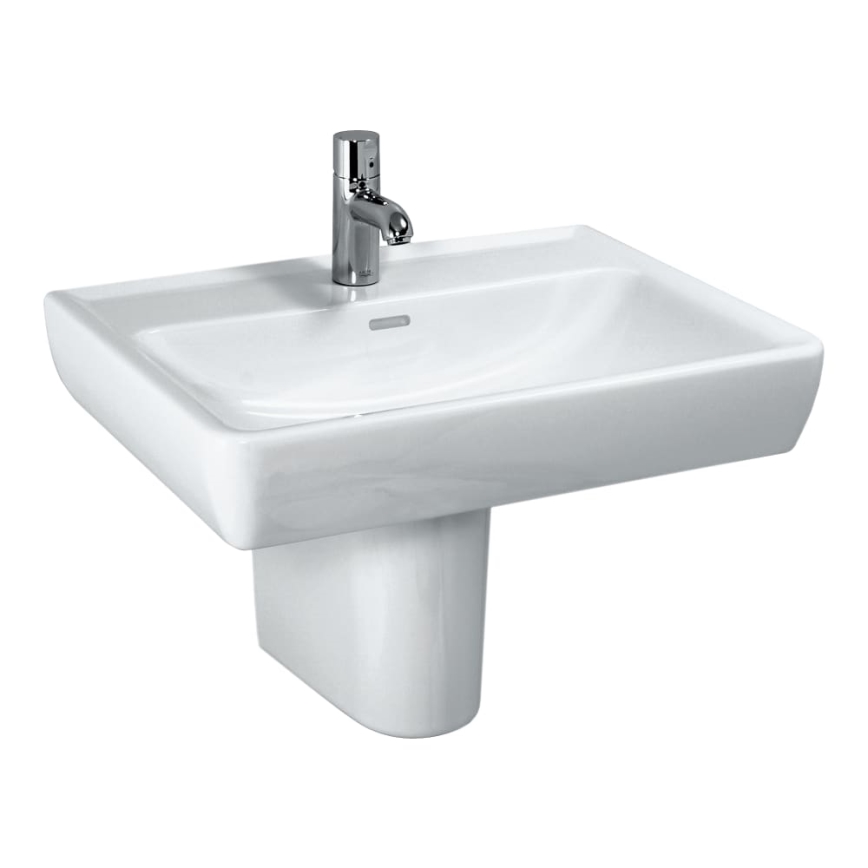 LAUFEN H8189510001041 - Wastafel voor opbouw/wandmontage PRO 55x48 cm keramiek/wit