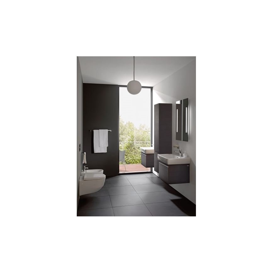 LAUFEN H8189520001041 - Wastafel voor opbouw/muurbevestiging PRO 60x48 cm keramiek/wit