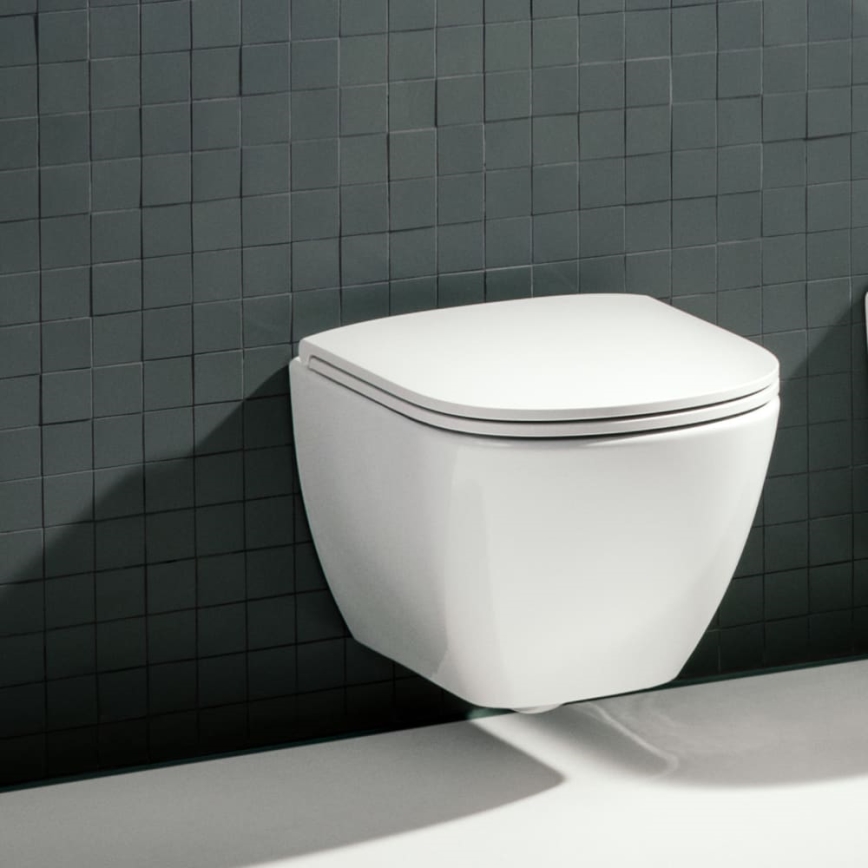 LAUFEN H8200804000001 - Hangend toilet LUA keramiek/wit