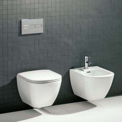 LAUFEN H8300810003021 - Wandhangend bidet LUA keramiek/wit