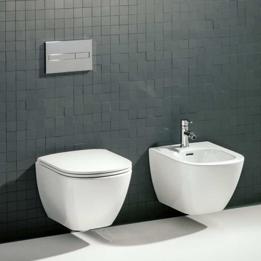 LAUFEN H8300810003021 - Wandhangend bidet LUA keramiek/wit
