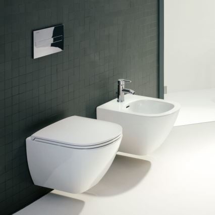 LAUFEN H8300810003021 - Wandhangend bidet LUA keramiek/wit