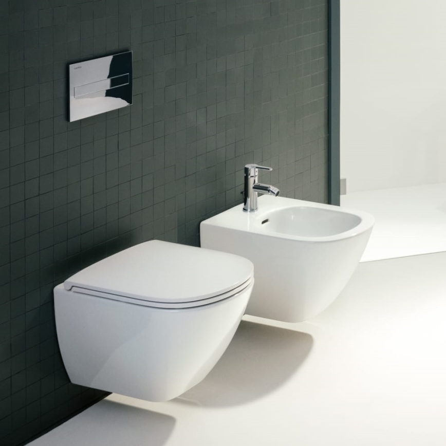 LAUFEN H8300810003021 - Wandhangend bidet LUA keramiek/wit