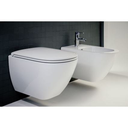 LAUFEN H8660800000001 - Wandhangend toilet LUA, keramiek/wit + SoftClose toiletbril LUA, duroplast/wit