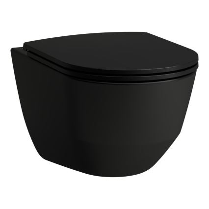 LAUFEN H8989667160001 - WC-bril SoftClose PRO, duroplast/zwart