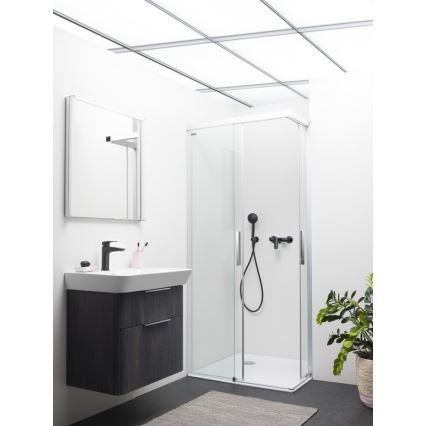 LAUFEN HF500702428000 - Kraan voor wastafel LAURIN 16,2 cm titaan mat zwart