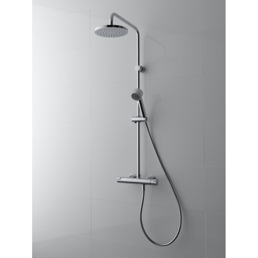 LAUFEN HF500957100600 - Doucheset met thermostaatkraan CITYPRO glanzend chroom