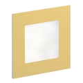 LDST AN-01-SZ-BZ9 - LED Trapverlichting ANGEL 9xLED/1,2W/230V goud 6500K
