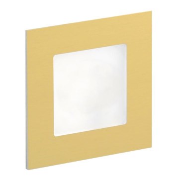 LDST AN-01-SZ-BZ9 - LED Trapverlichting ANGEL 9xLED/1,2W/230V goud 6500K
