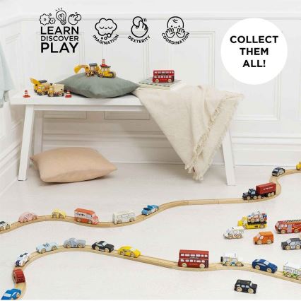 Le Toy Van - Set reddingsauto's met helikopter