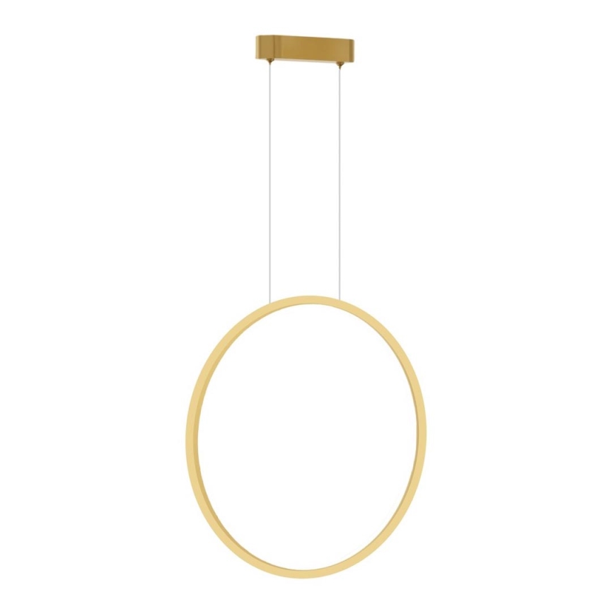 LED Badkamer hanglamp aan een snoer SATURNO LED/28W/230V IP44 goud