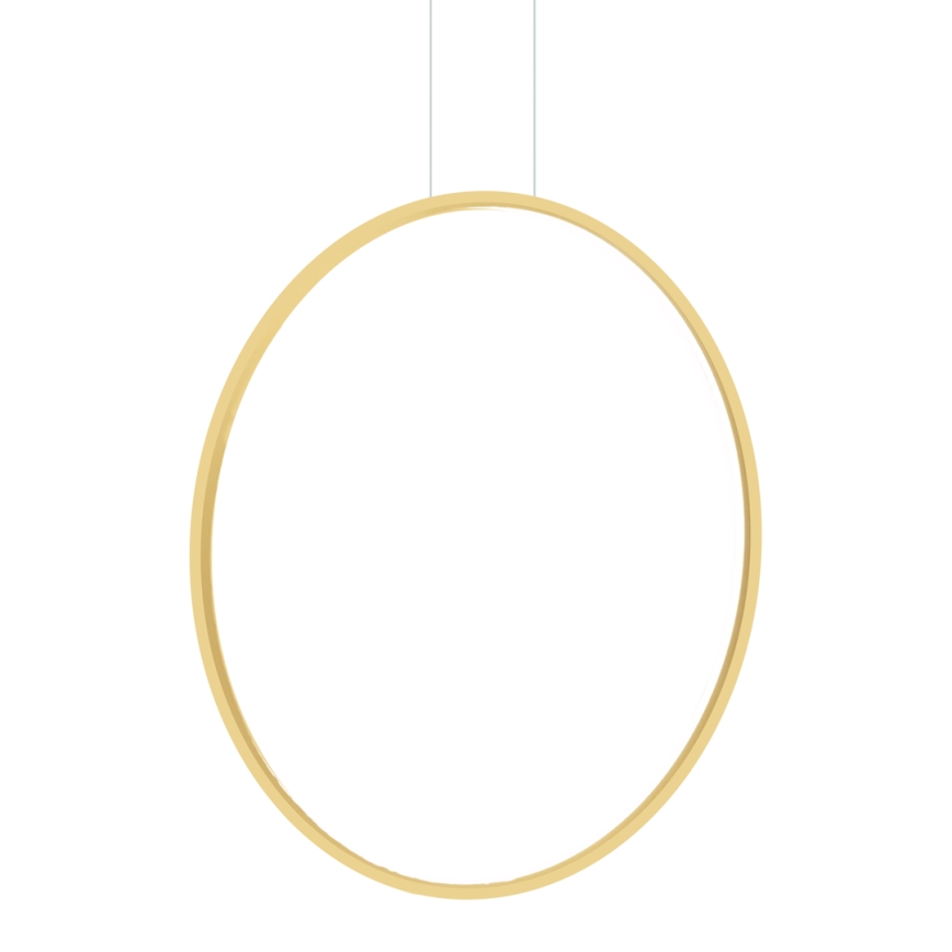 LED Badkamer hanglamp aan een snoer SATURNO LED/46W/230V IP44 goud