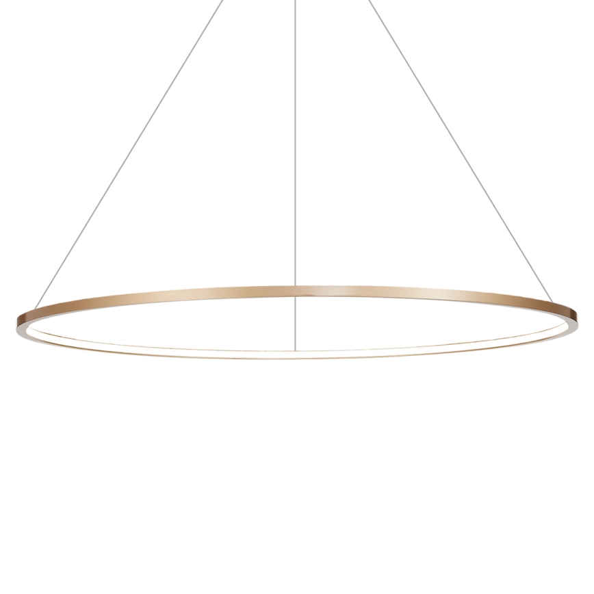 LED Badkamer hanglamp aan een snoer SATURNO LED/65W/230V IP44 goud