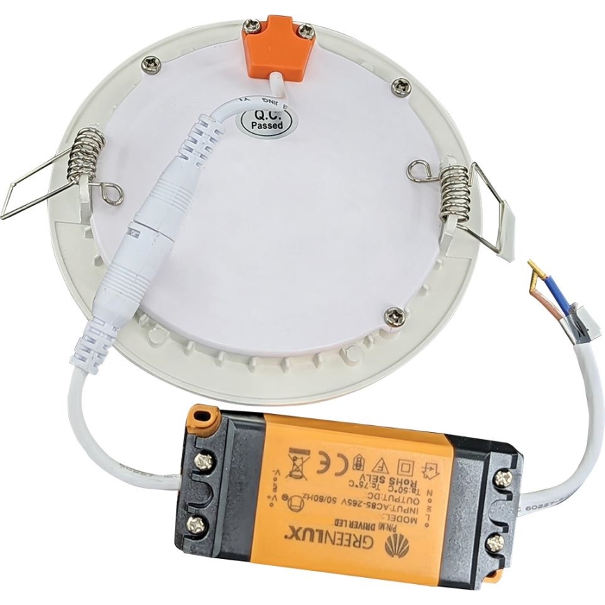 LED Badkamer inbouwspot VEGA LED/6W/230V 2800K Ø 11,8 cm IP44