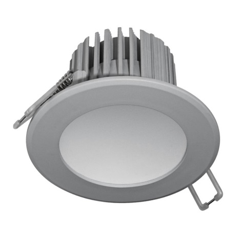 LED Badkamer inbouwspot LED/7W/230V 2800K grijs IP44