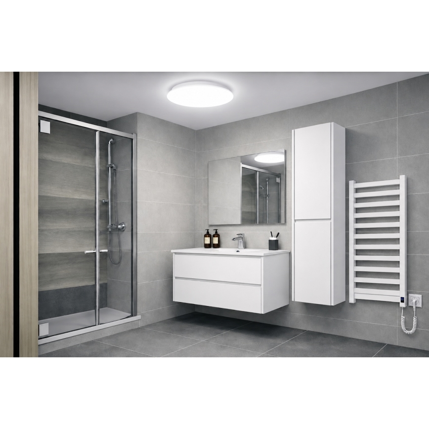 LED Badkamer plafondlamp ADAR LED/12W/230V IP44 4000K