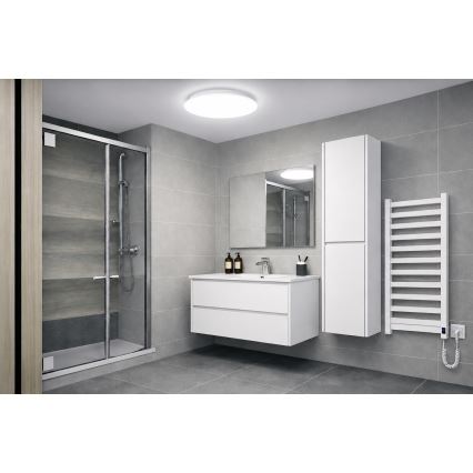 LED Badkamer plafondlamp ADAR LED/17W/230V IP44 4000K