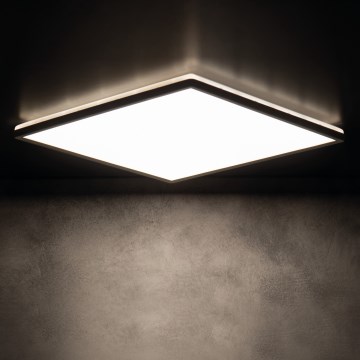 LED Badkamer plafondlamp AZPO LED/12,3W/230V IP54 zwart