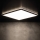 LED Badkamer plafondlamp AZPO LED/17,5W/230V IP54 zwart