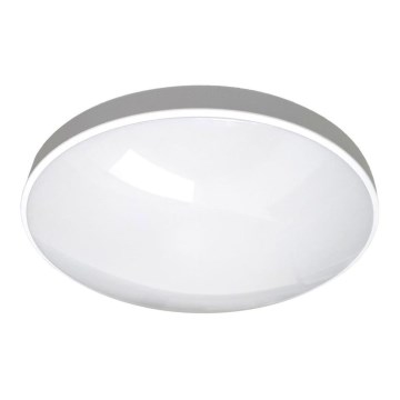LED Badkamer plafondlamp CIRCLE LED/18W/230V 4000K diameter 30 cm IP44 wit