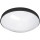 LED Badkamer plafondlamp CIRCLE LED/36W/230V 4000K diameter 45 cm IP44 zwart