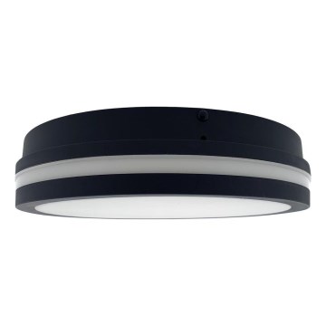 LED Badkamer plafondlamp ELLÉ LED/24W/230V 3000/4000/6500K diameter 26 cm IP54 antraciet