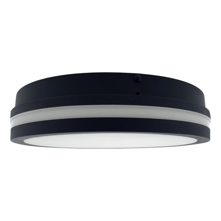 LED Badkamer plafondlamp ELLÉ LED/24W/230V 3000/4000/6500K diameter 26 cm IP54 antraciet