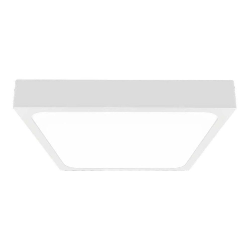 LED Badkamer plafondlamp LED/24W/230V 3000K IP44 29,5x29,5 cm wit