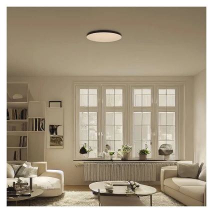 LED Badkamer plafondlamp LED/32W/230V 3000/4000/5700K IP55 zwart