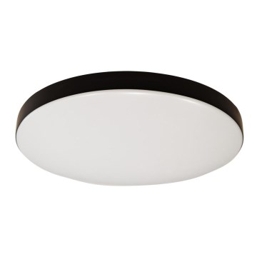 LED Badkamer plafondlamp MAYA LED/15W/230V diameter 33 cm IP44 zwart