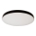 LED Badkamer plafondlamp MAYA LED/15W/230V diameter 33 cm IP44 zwart