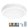LED Badkamer plafondlamp met sensor NAIROS LED/24W/230V IP65 3000/4000/6500K diameter 30 cm wit + afstandsbediening