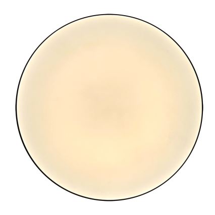 LED Badkamer plafondlamp MOON LED/18W/230V glanzend chroom IP44