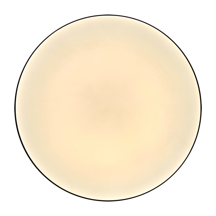 LED Badkamer plafondlamp MOON LED/18W/230V zwart IP44