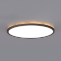 LED Badkamer plafondlamp NIVERA LED/12W/230V IP54 3000/4000/6000K diameter 22,5 cm zwart