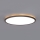 LED Badkamer plafondlamp NIVERA LED/18W/230V IP54 3000/4000/6000K diameter 30 cm zwart