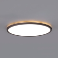 LED Badkamer plafondlamp NIVERA LED/32W/230V IP54 3000/4000/6000K diameter 42 cm zwart