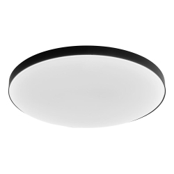 LED Badkamer plafondlamp SLIMI LED/18W/230V IP40 zwart