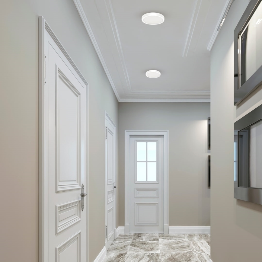 LED Badkamer plafondlamp VERA LED/12W/230V 4000K IP65 wit