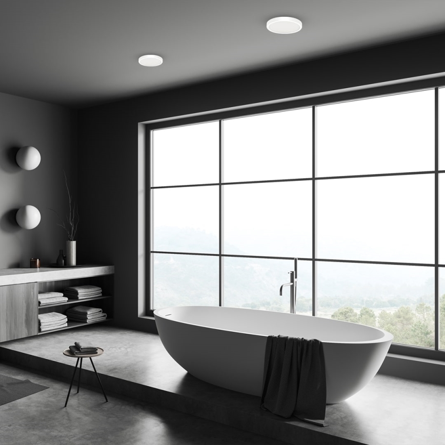 LED Badkamer plafondlamp VERA LED/24W/230V 4000K IP65 wit