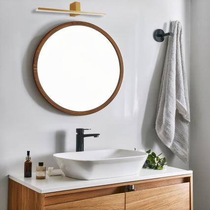 LED Badkamer spiegelverlichting ARTEMIS LED/13,8W/230V 4000K 60 cm IP44 goud