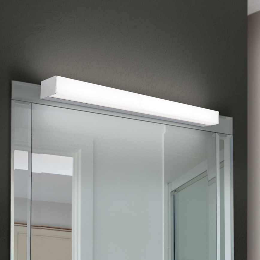 LED Badkamer spiegelverlichting HORIZON LED/12W/230V 3000/4000K 60 cm IP44 zilver