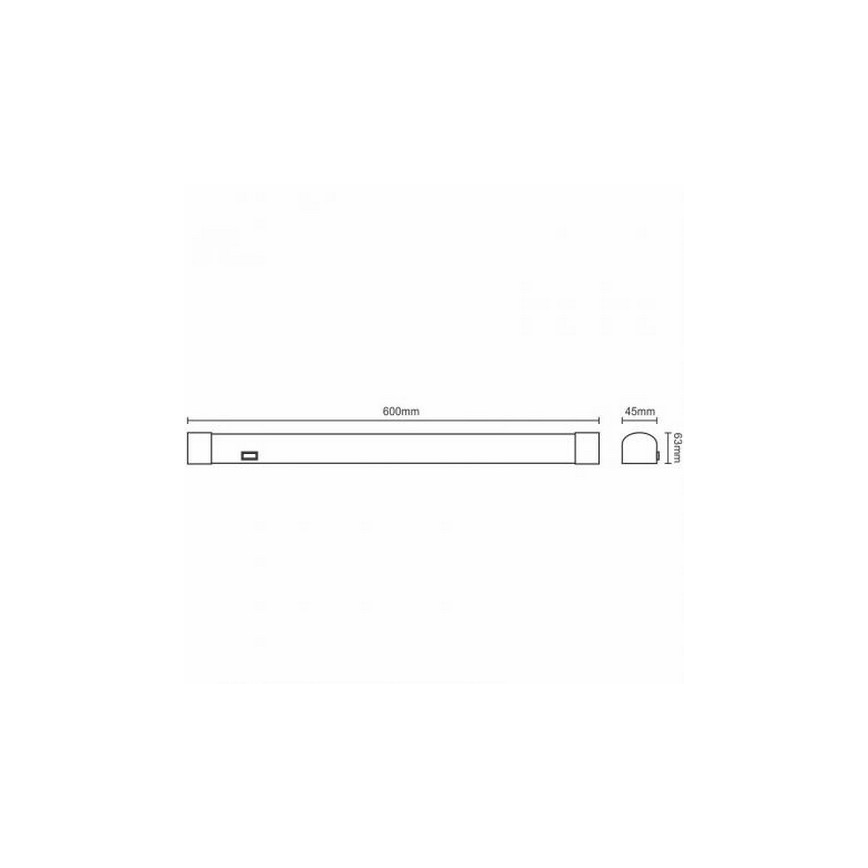 LED Badkamer spiegelverlichting LED/15W/230V 4000K IP44