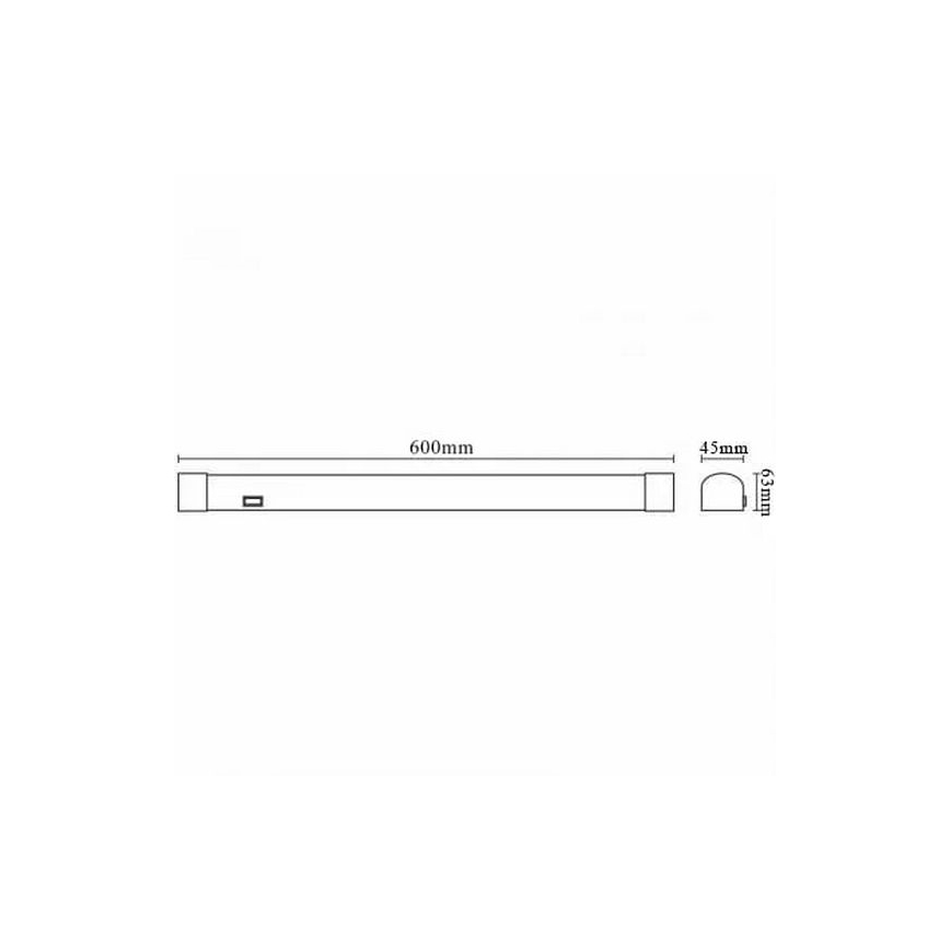 LED Badkamer spiegelverlichting LED/15W/230V 4000K IP44