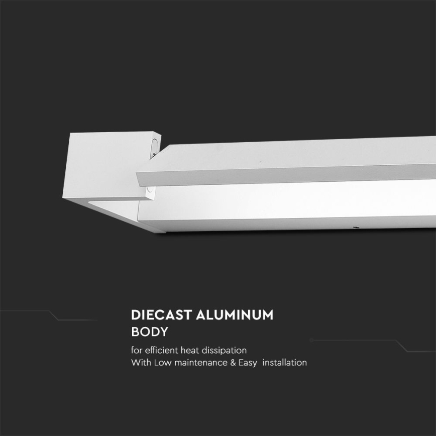 LED Badkamer spiegelverlichting LED/16W/230V 3000K IP44 60 cm wit