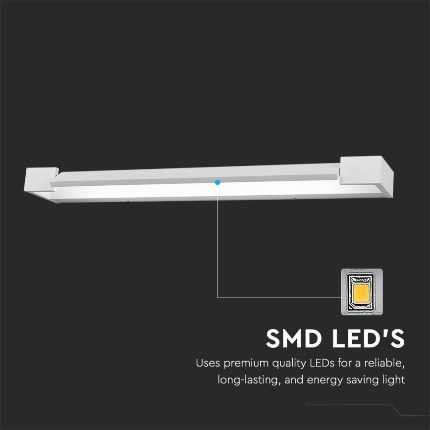 LED Badkamer spiegelverlichting LED/16W/230V 3000K IP44 60 cm wit
