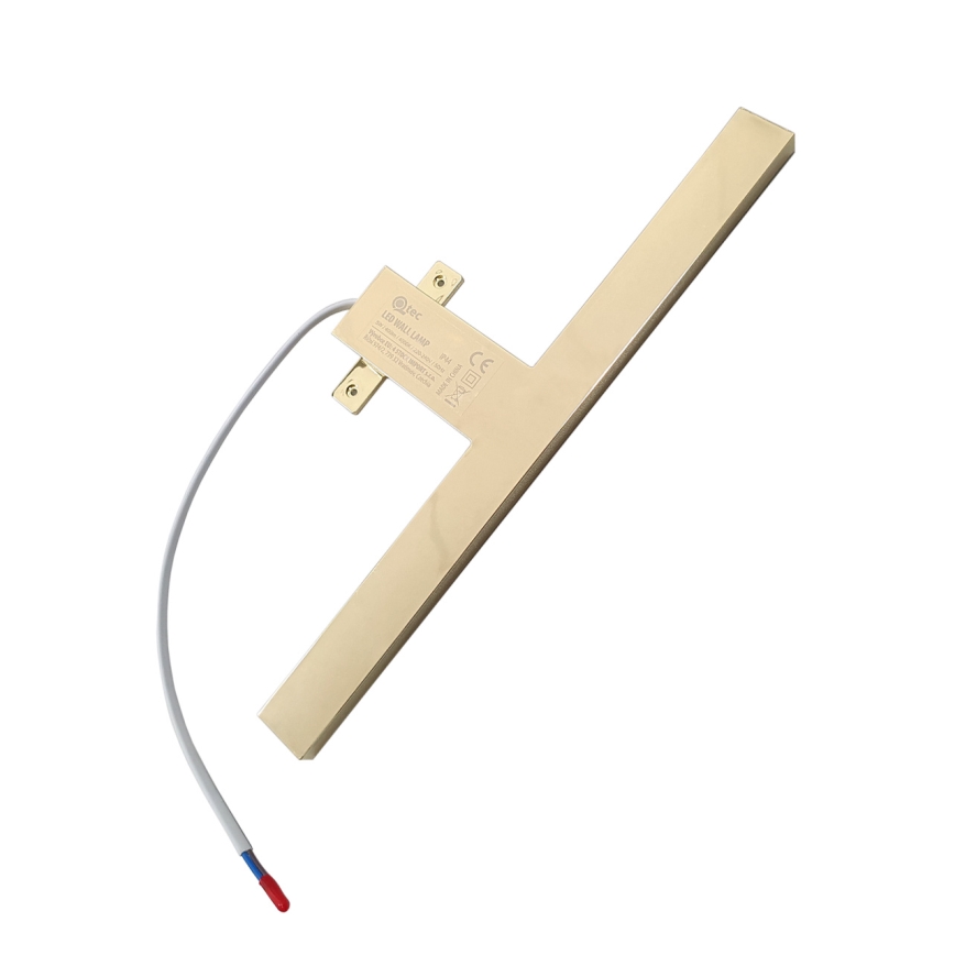 LED Badkamer spiegelverlichting LED/5W/230V 4000K 30 cm IP44 mat goud