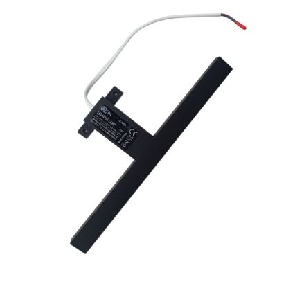 LED Badkamer spiegelverlichting LED/8W/230V 4000K 50 cm IP44 zwart
