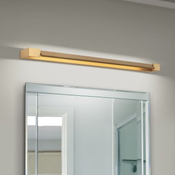 LED Badkamer spiegelverlichting MARILYN LED/24W/230V 90 cm IP44 goud