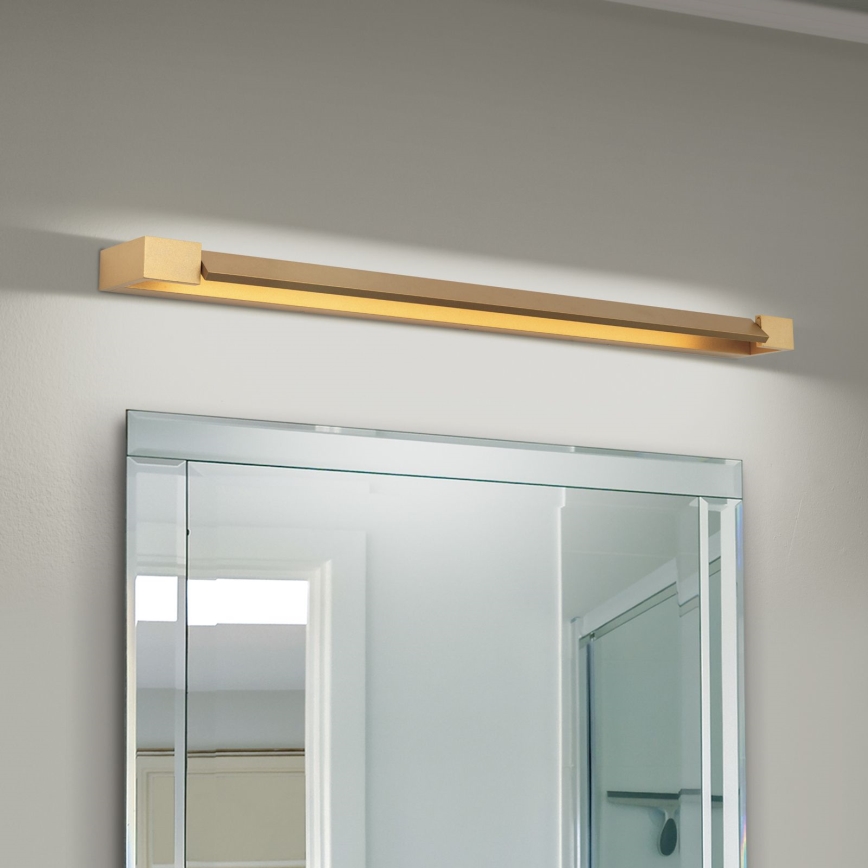 LED Badkamer spiegelverlichting MARILYN LED/24W/230V 90 cm IP44 goud